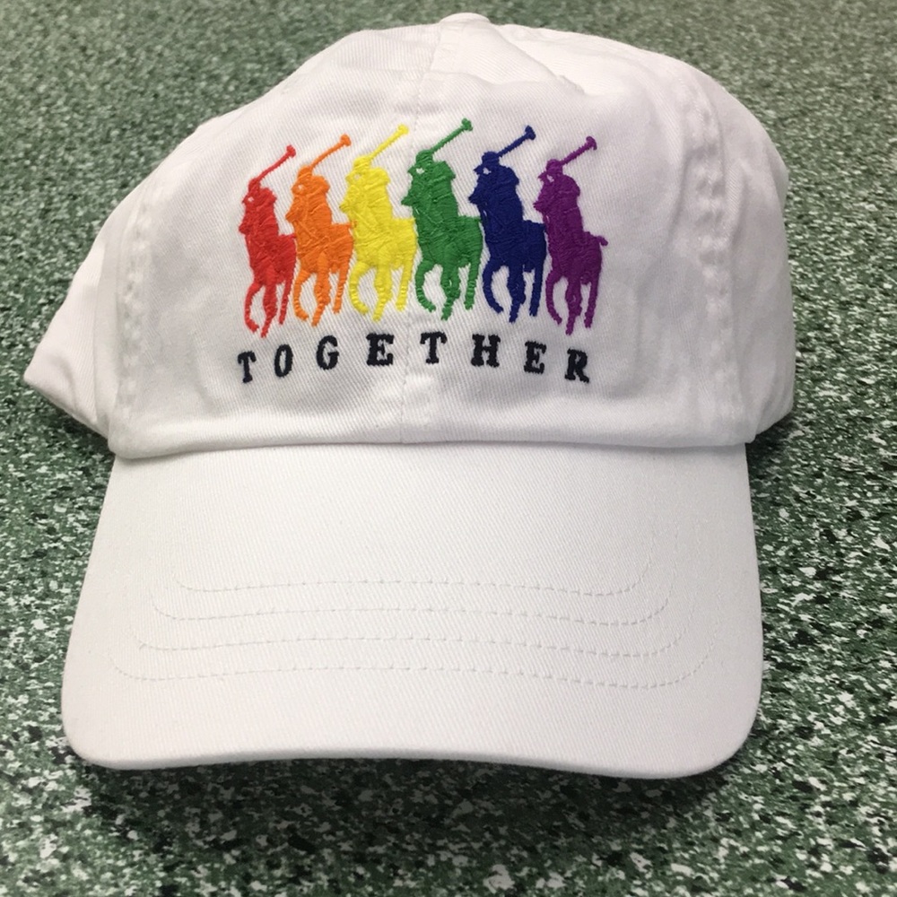 Polo Ralph Lauren Pride White Chino Adjustable Cap - Picture 4 of 15